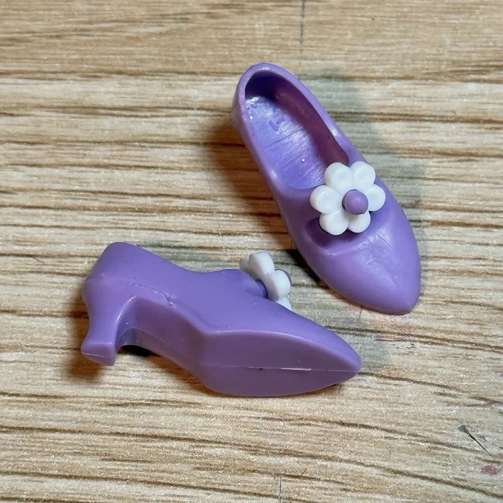 Barbie Daisy Mary Jane SHOES Teen Skipper Courtney Fashion Avenue Purple